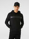 Chicago Bulls Team Sweatshirt mit Kapuze Schwarz