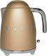 Smeg Електрическа Кана 1.7л 2400W Златна