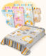 Belpla Blanket Spanish Cot 542 Velvet Light Blue 110x140cm