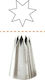 Cutlery Pro Metallic Nozzle for Pastry Bags 1.2cm 39-210608