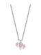 Luca Barra JC109 Детска гривна Единорог от Стомана с верига Pink JC109