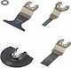 Wolfcraft Oscillating MultiTool Accessory 5τμχ Λάμες Πολυεργαλείων 5τμχ 3961000