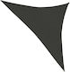 vidaXL Triangular Shade Sail Gray 5x6x5m 160gr/m² made of HDPE 160 g/m²