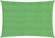vidaXL Rectangular Shade Sail Green With Hoop 3...
