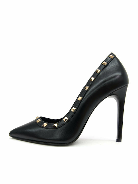 Makis Kotris Pointed Toe Black Heels Π