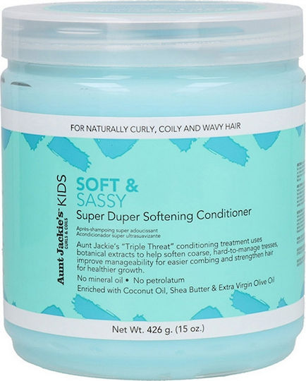 Aunt Jackie' s Soft & Sassy Balsam pentru Toate Tipurile de Păr 426gr