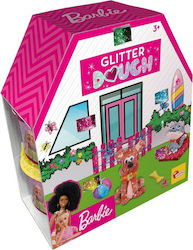 Lisciani Giochi Plasticine - Game Glitter Dough Barbie for 3+ Years 88850