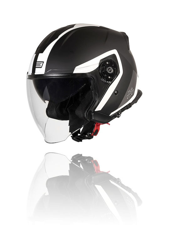 Origine Palio 2.0 Techy White Black Matt Κράνος...