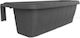 Bama Planter Box Hanging 60x18.5cm in Black Color 30311