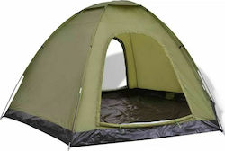 vidaXL Green Camping Tent for 6 People 360x316x180cm