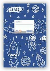 Uni Pap Notebook Ruled B5 50 Sheets Blueprint Blue 1pcs