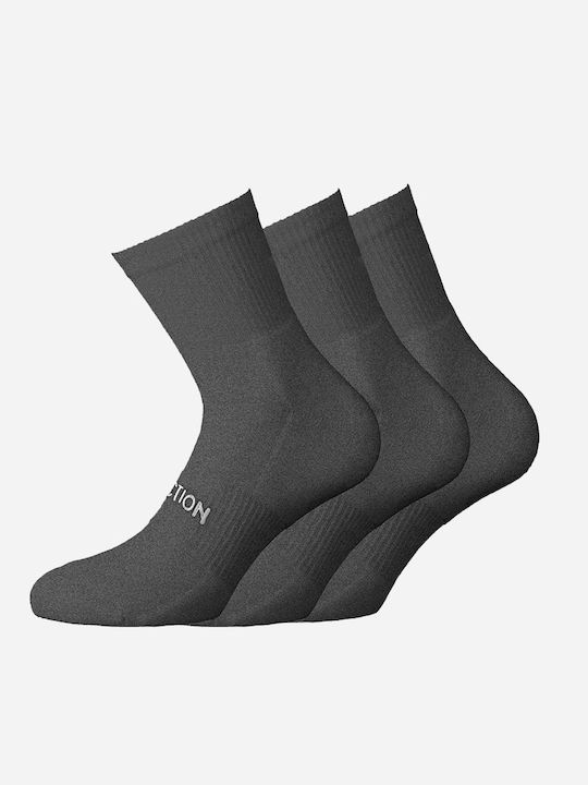Walk Sportliche Lange Kindersocken Gray 3 Paar