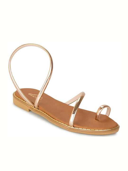 Silia D Δερμάτινα Γυναικεία Σανδάλια Flatforms ...