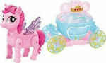 Aria Trade Carriage With Pony Pink