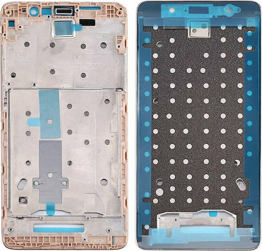 Μεσαίο Πλαίσιο Χρυσό για Redmi Note 3