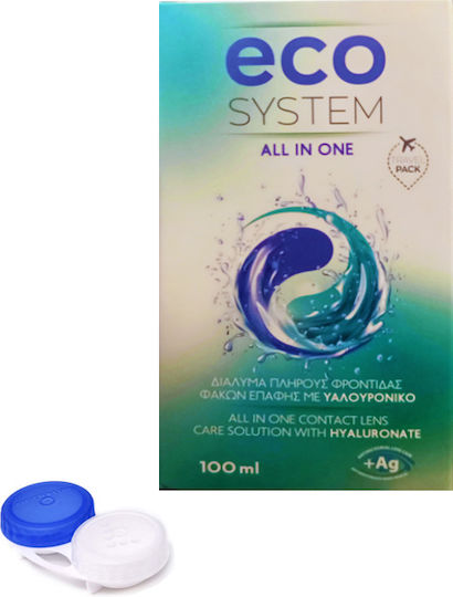 Optimax ECOsystem All In One Υγρό Φακών Επαφής 100ml