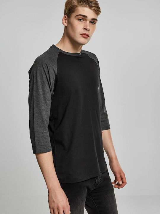 TB366 T-shirt Charcoal / Black