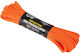 Mil-Spec 550 Paracord Seil mit Länge 15m Reflektierendes Seil 15m Neon Orange