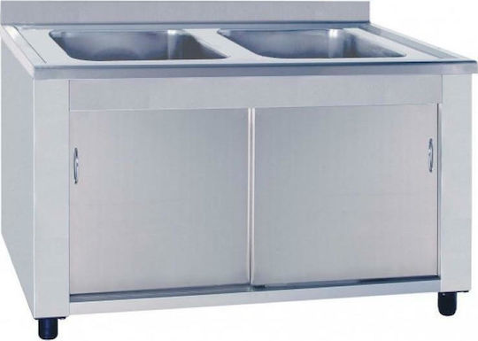 Niki Inox Λάντζα Κλειστή Διπλή LK 2G 120