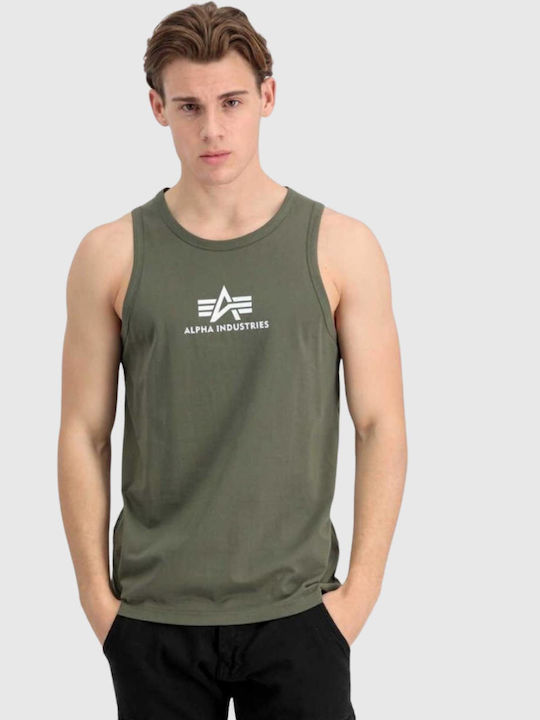 Alpha Industries Basic Αθλητικό T-shirt Χακί