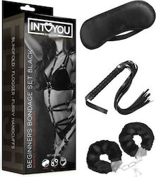 Bondage Kit Intoyou BDSM Line Set of 11 Black