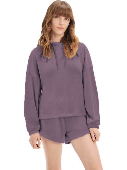 Ugg Australia Belden Women's Hooded Velvet Sweatshirt Castle