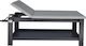 Alpha Pilates Physio Wooden Gray Massage and Physiotherapy Bed 195x75cm