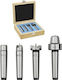 vidaXL Cutting Tool Set Tools for Wood with Bearing 4pcs