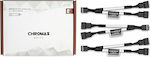 Noctua Chromax NA-SYC1 4-Pin pwm - 2x 4-Pin pwm Cable Black