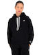Women's Sweatshirt Hooded Black