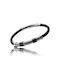 Time Force Men's Leather Bracelet 21cm