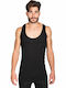 Men's Undershirt Sleeveless in Black Color