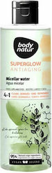 Body Natur Micellar Water Τόνωσης Superglow Anti Ageing 400ml