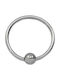 Poco Loco Septum Nose Piercing from Steel 10 x 1.2mm Silver