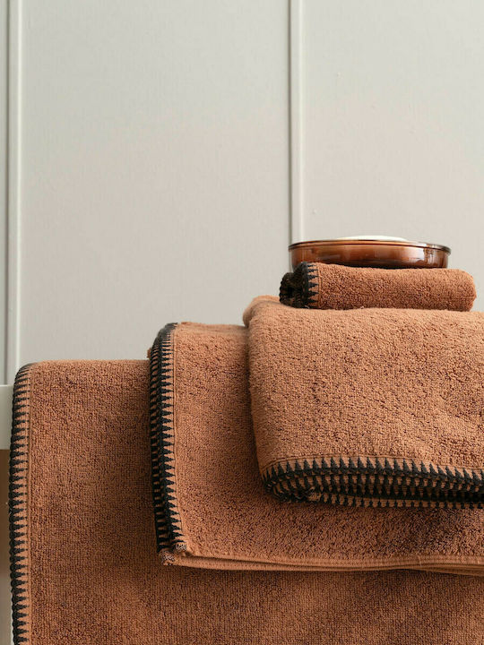 Palamaiki Bath Towel Brooklyn 100x150cm. Tan We...