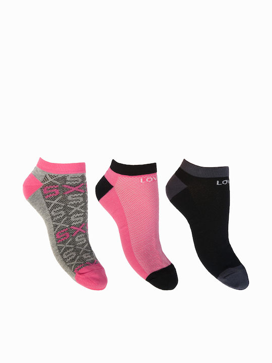 Kal-tsa Femei Șosete Multicolor 3Pachet