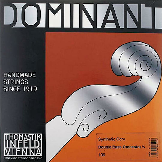 Thomastik Dominant Orchestra Corzi Pentru Bas Duble Set 4 Bucăți Medii 3/4