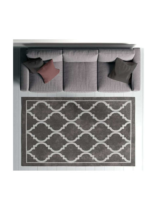 Inart Rug Rectangular Black