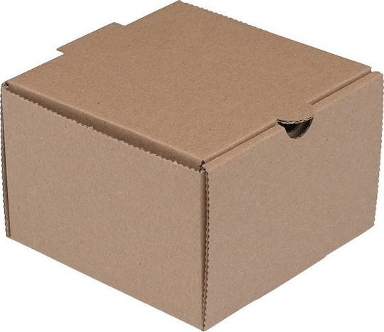 Ready Set de 100 Cutii de carton Cutii Containere alimentare Kraft 13x13x8.6cm Recipientele alimentare de unică folosință (en-gros)