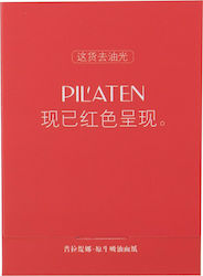 Pilaten Cleansing Wipes Pilaten Native Blotting Paper Control Red 100τμχ