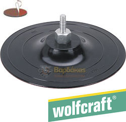 Wolfcraft 2223000 Rubber Backing Pad Velcro for Drake Drill 125