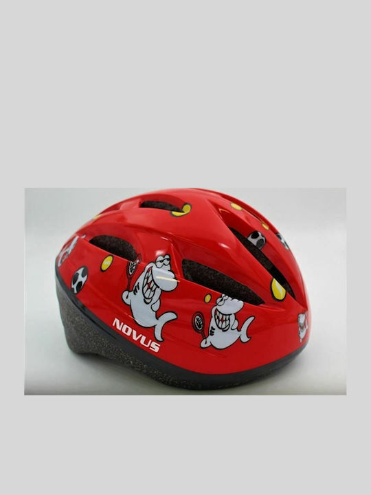Novus Novus Shark Căști Pentru Biciclete Orașului Roșii
