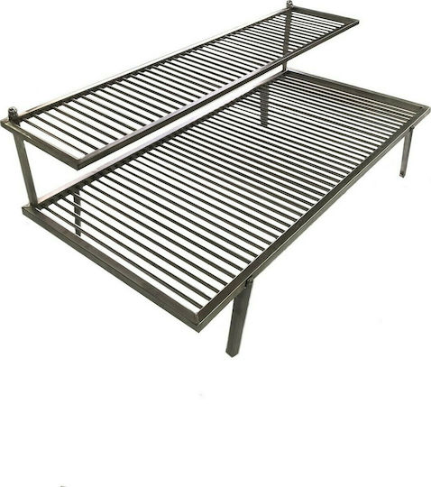 Floor Inox Grătar de Gătit cu picioare 60cmx38cmcm.