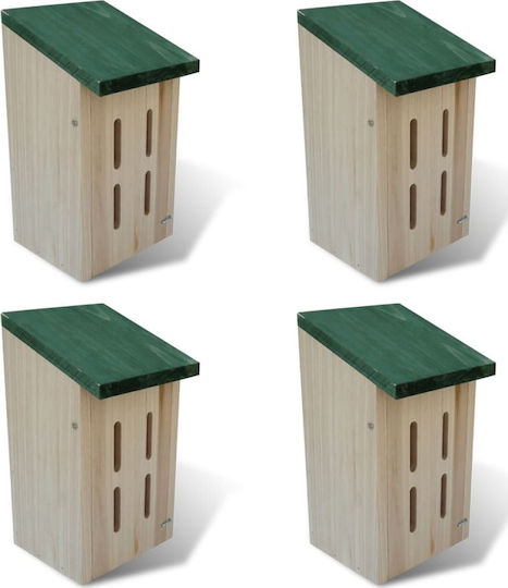 vidaXL Ξύλινη Φωλιά για Έντομα Butterfly House 14x15x22εκ.