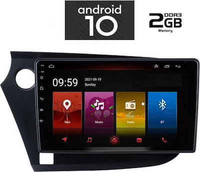 Lenovo Car-Audiosystem für Honda Einblick Audi A7 2009-2014 (Bluetooth/USB/AUX/WiFi/GPS) mit Touchscreen 9" IQ-AN X4781_GPS