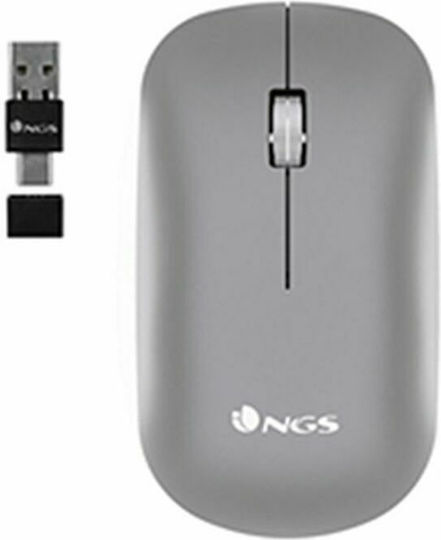 NGS SNOOP-RB Ασύρματο Bluetooth Ποντίκι Γκρι