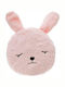 Atmosphera Kids Round Throw Pillow Bunny 28cm Pink