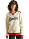 Superdry Colourblock Bb Women's Sweatshirt Beige