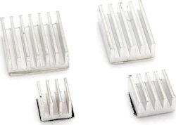 Heatsink Set Aluminum for Raspberry Pi 4 (4τμχ)