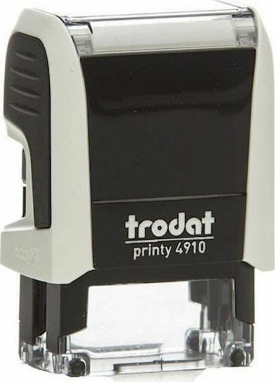 Trodat Printy 4910 Ștampilă Automată Rectangulară Cu Text Și Cerneală Neagră